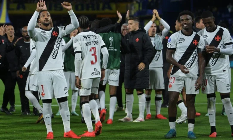 Vasco supera Boca Juniors em La Bombonera e encerra jejum de 75 anos