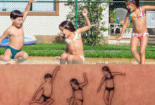 William Bonner faz tatuagem inspirada em foto antiga dos filhos