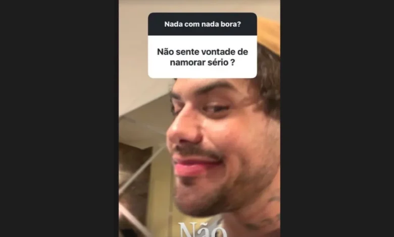 Zé Felipe nega interesse em compromissos amorosos e mantém foco na solteirice